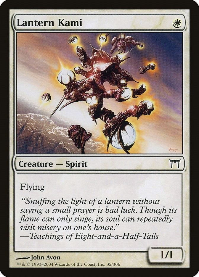 Image for Lantern Kami (Champions of Kamigawa) (32) - Magic: The Gathering