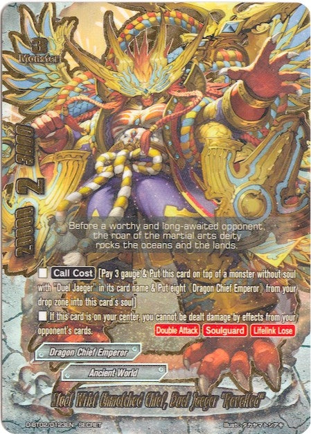 Image for Stout Wrist Unmatched Chief, Duel Jaeger "Revolted" (Roar! Invincible Dragon!!) (D-BT02/0123EN) - Future Card BuddyFight