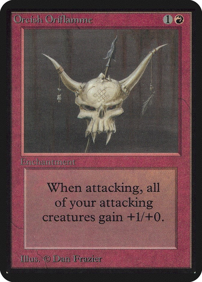 Image for Orcish Oriflamme (Alpha Edition) - Magic: The Gathering