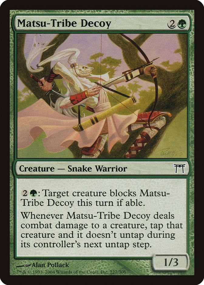 Image for Matsu-Tribe Decoy (Champions of Kamigawa) (227) - Magic: The Gathering