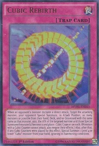 Image for Cubic Rebirth (The Dark Side of Dimensions Movie Pack) (MVP1-EN043) - YuGiOh