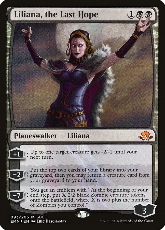 Image for Liliana, the Last Hope (SDCC 2016 Exclusive) (Media Promos) (93) - Magic: The Gathering