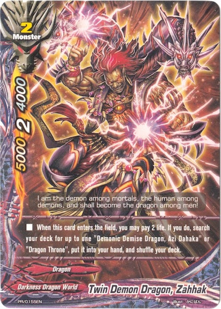 Image for Twin Demon Dragon, Zahhak (Promo Cards) (PR/0155EN) - Future Card BuddyFight