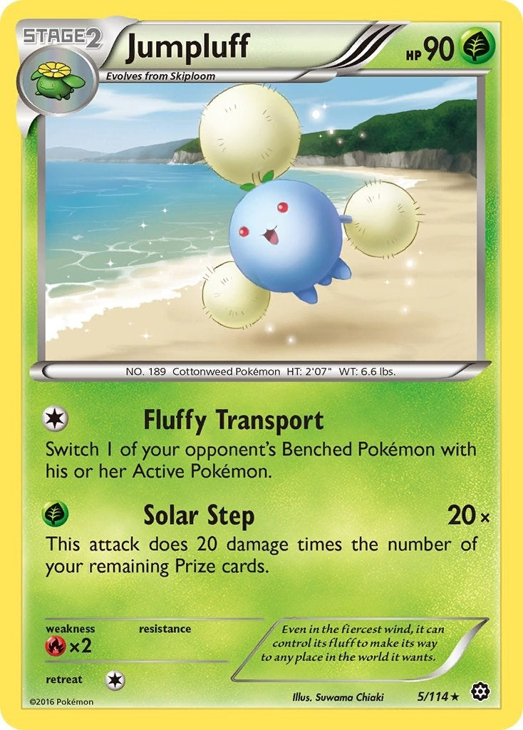 Image for Jumpluff (XY - Steam Siege) (5/114) - Pokemon
