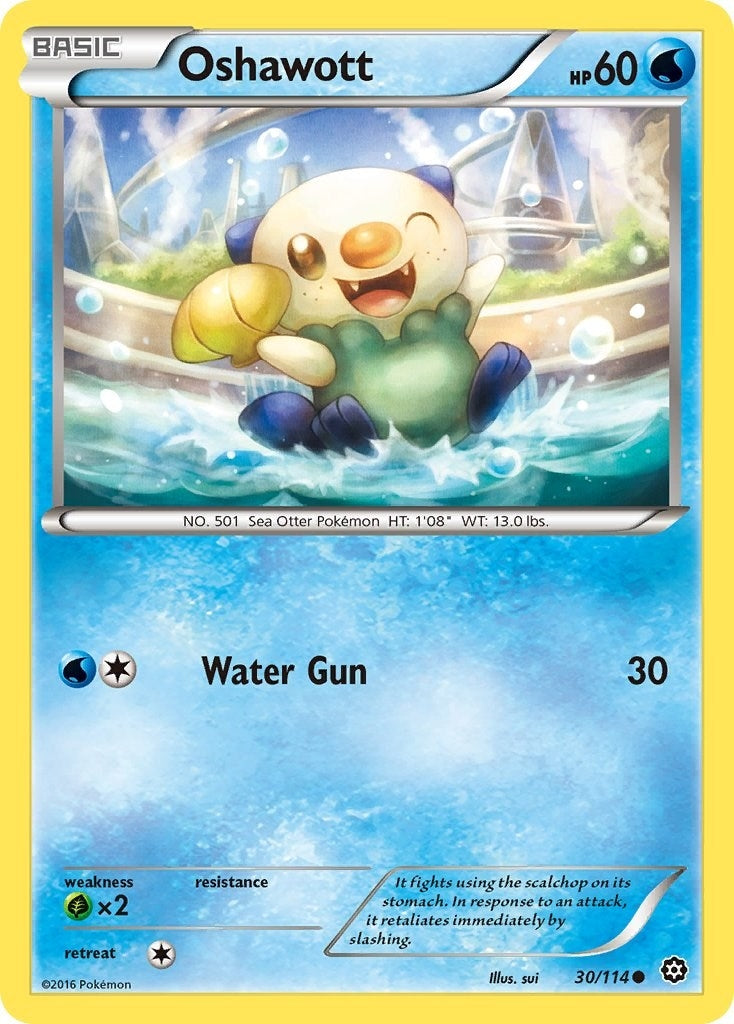 Image for Oshawott (XY - Steam Siege) (30/114) - Pokemon
