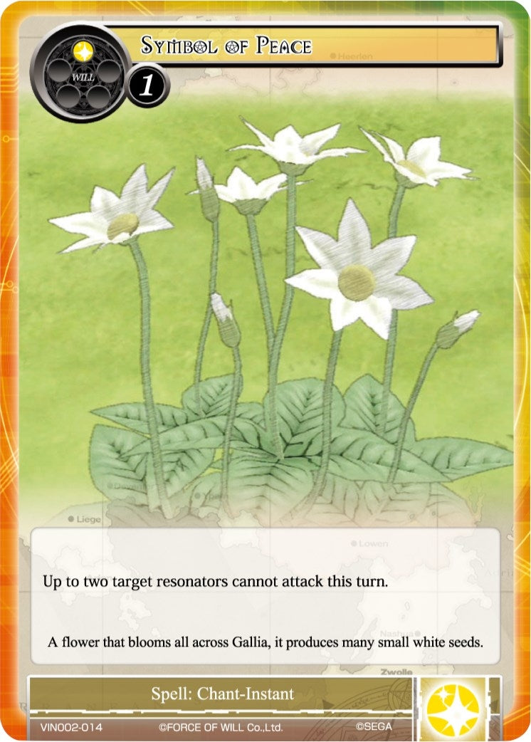 Image for Symbol of Peace (Vingolf 2 - Valkyria Chronicles) (VIN002-014) - Force of Will