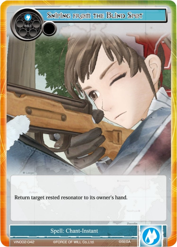 Image for Sniping from the Blind Spot (Vingolf 2 - Valkyria Chronicles) (VIN002-042) - Force of Will