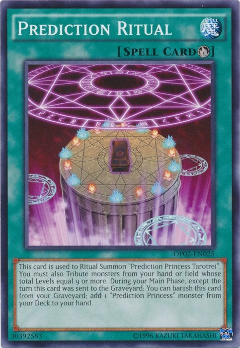 Image for Prediction Ritual (OTS Tournament Pack 2) (OP02-EN025) - YuGiOh