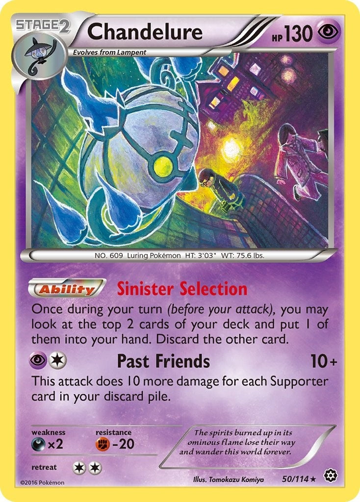 Image for Chandelure (XY - Steam Siege) (50/114) - Pokemon