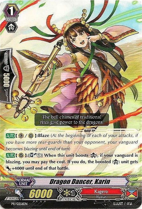 Image for Dragon Dancer, Karin (Promo Cards) (PR/0256EN) - Cardfight Vanguard