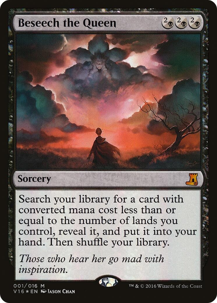 Image for Beseech the Queen (From the Vault: Lore) (1) - Magic: The Gathering