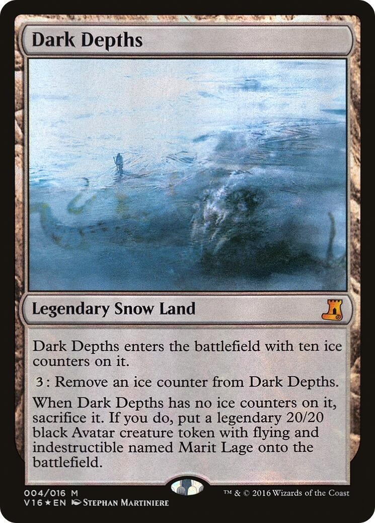 Image for Dark Depths (From the Vault: Lore) (4) - Magic: The Gathering