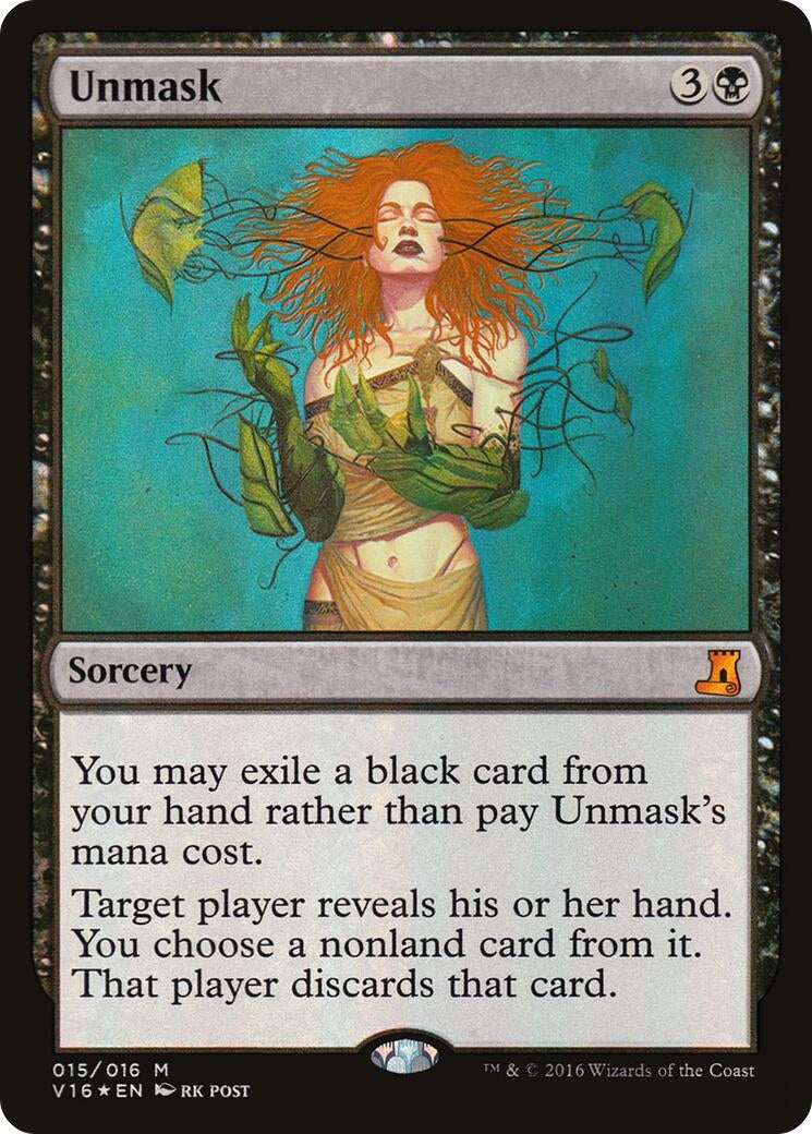 Image for Unmask (From the Vault: Lore) (15) - Magic: The Gathering