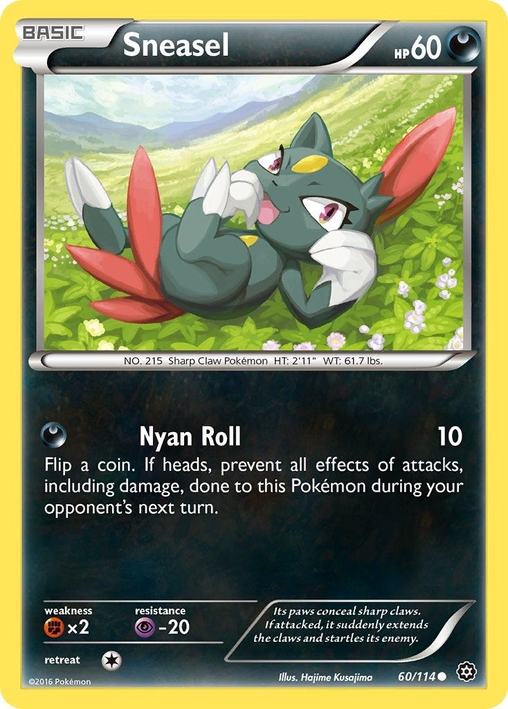 Image for Sneasel (XY - Steam Siege) (60/114) - Pokemon