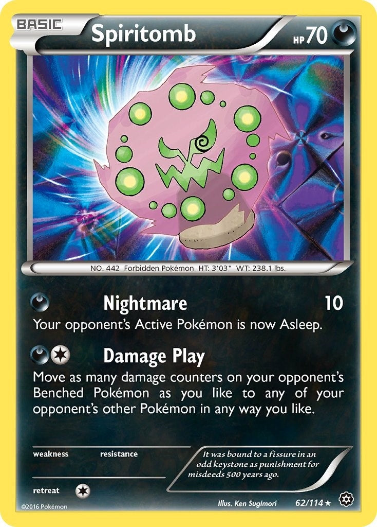 Image for Spiritomb (XY - Steam Siege) (62/114) - Pokemon