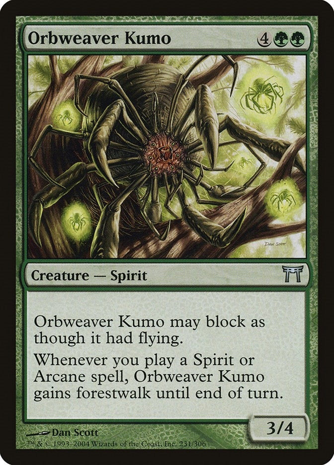 Image for Orbweaver Kumo (Champions of Kamigawa) (231) - Magic: The Gathering