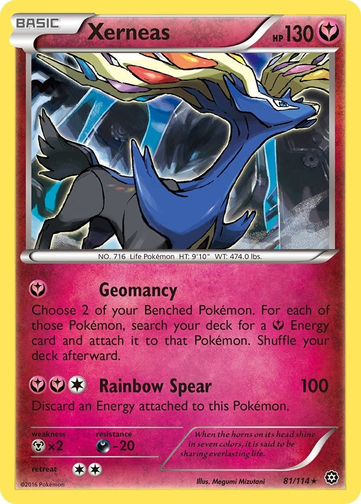 Image for Xerneas (XY - Steam Siege) (81/114) - Pokemon