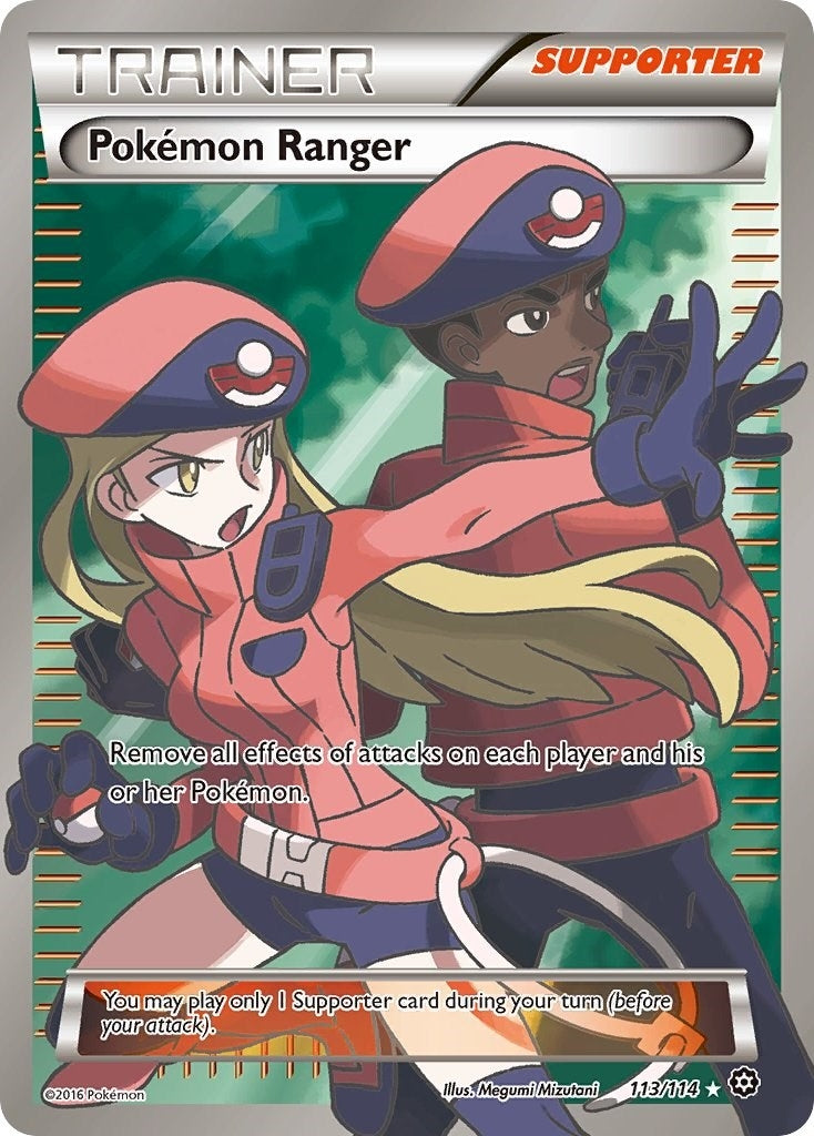 Image for Pokemon Ranger (Full Art) (XY - Steam Siege) (113/114) - Pokemon