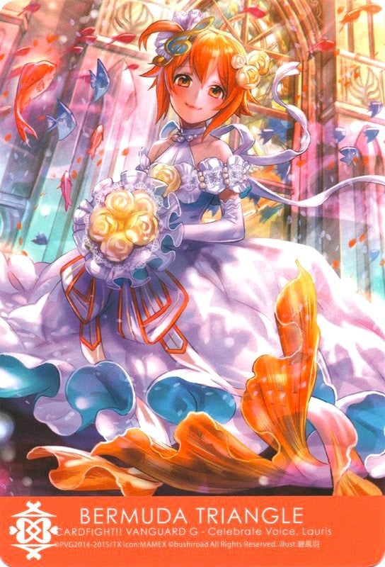 Image for Bermuda Triangle - Celebrate Voice, Lauris (Clan Cards) (G-CB03/C01EN) - Cardfight Vanguard