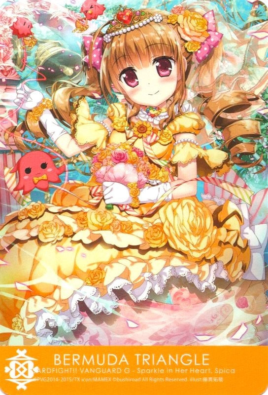 Image for Bermuda Triangle - Sparkle in her Heart, Spica (Clan Cards) (G-CB03/C05EN) - Cardfight Vanguard
