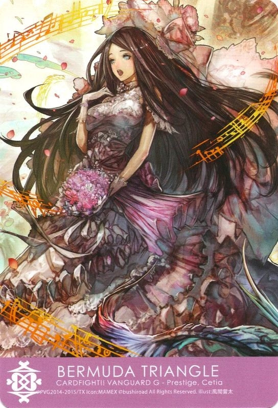 Image for Bermuda Triangle - Prestige, Cetia (Clan Cards) (G-CB03/C06EN) - Cardfight Vanguard