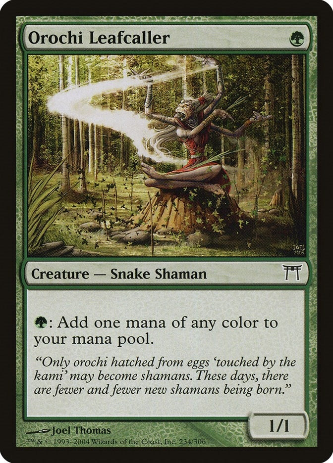 Image for Orochi Leafcaller (Champions of Kamigawa) (234) - Magic: The Gathering