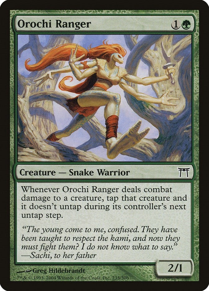 Image for Orochi Ranger (Champions of Kamigawa) (235) - Magic: The Gathering