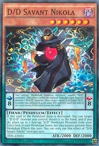 Image for D/D Savant Nikola (The Dark Illusion) (TDIL-EN011) - YuGiOh