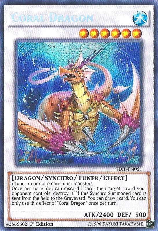 Image for Coral Dragon (The Dark Illusion) (TDIL-EN051) - YuGiOh