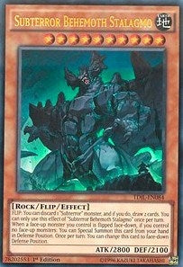 Image for Subterror Behemoth Stalagmo (The Dark Illusion) (TDIL-EN084) - YuGiOh