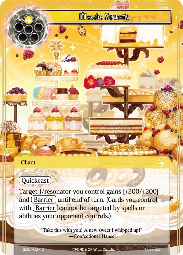 Image for Magic Sweets (L1 Starter Deck - Fairy Tale Force) (SDL1-007) - Force of Will