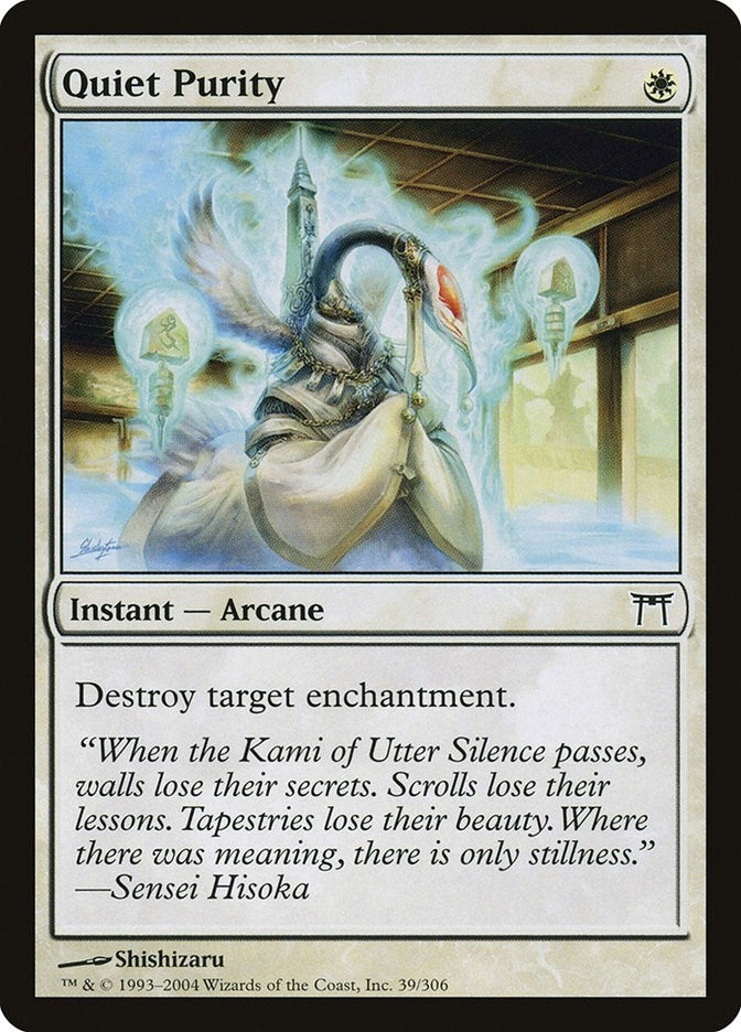 Image for Quiet Purity (Champions of Kamigawa) (39) - Magic: The Gathering