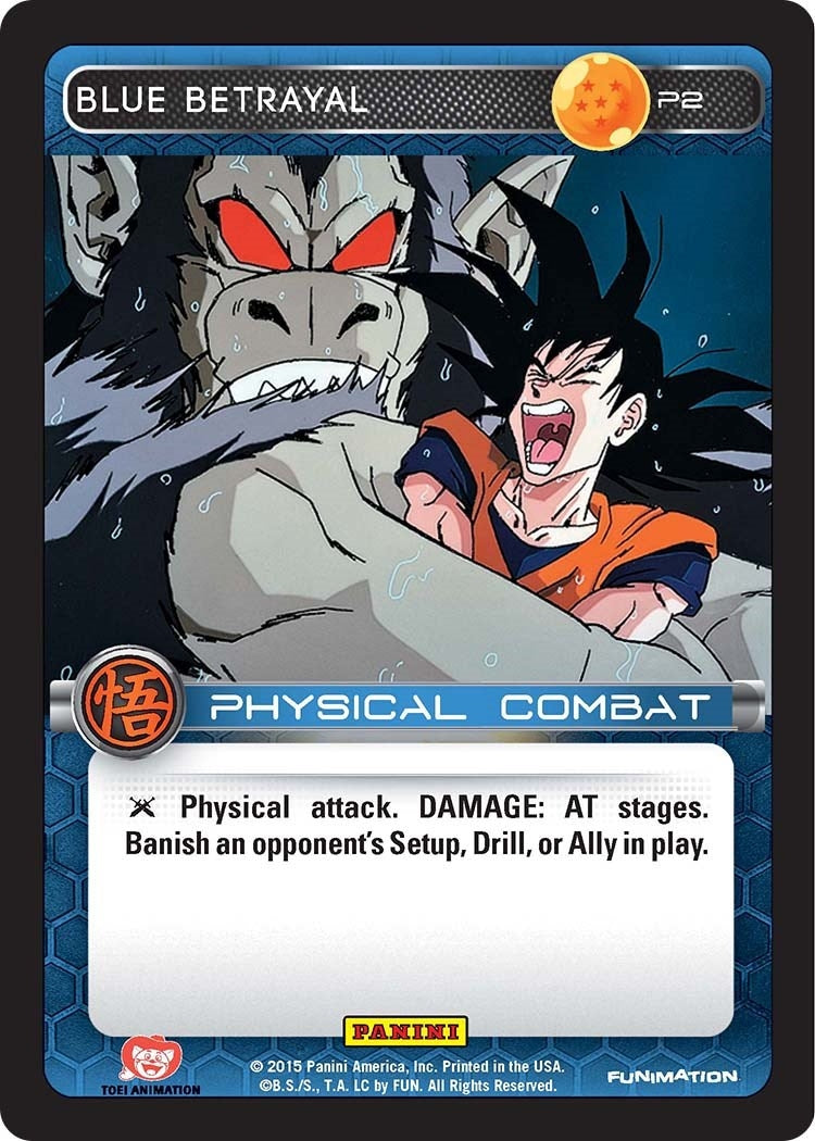 Image for Blue Betrayal (Movie Collection) (Panini Promo Cards) (P2) - Dragon Ball Z TCG