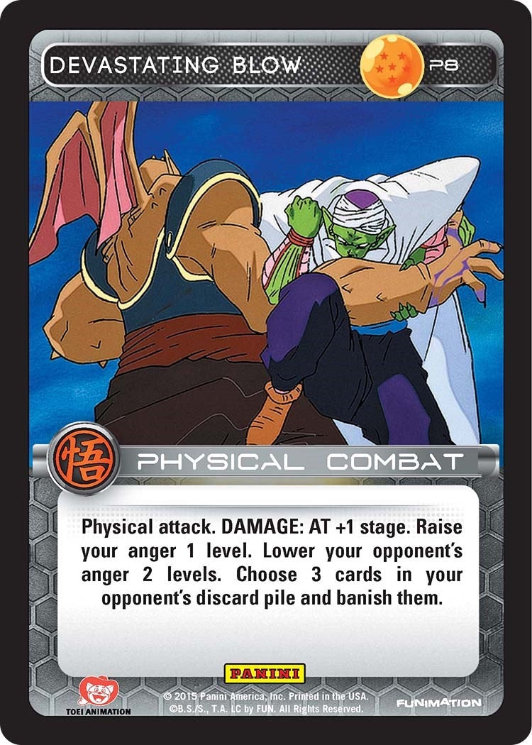 Image for Devastating Blow (Movie Collection) (Panini Promo Cards) (P8) - Dragon Ball Z TCG
