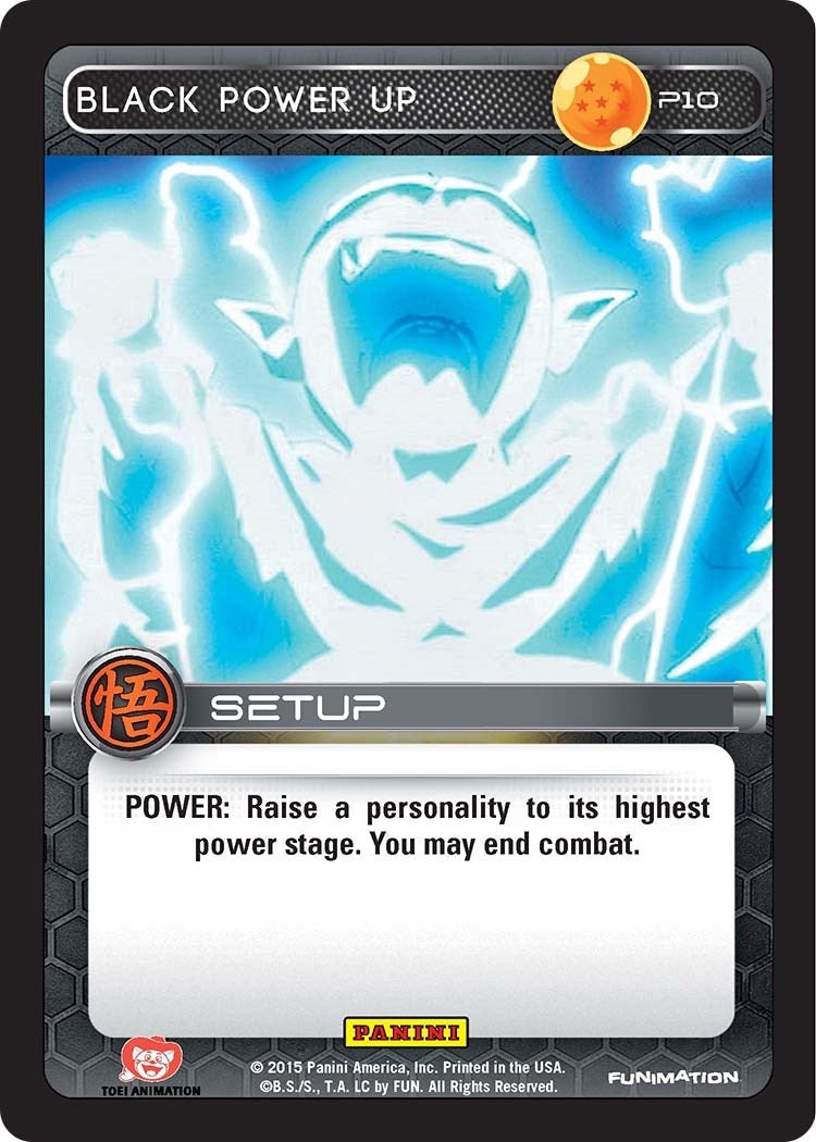Image for Black Power Up (Movie Collection) (Panini Promo Cards) (P10) - Dragon Ball Z TCG