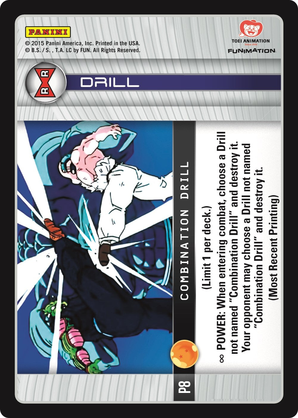 Image for Combination Drill (Evolution) (Panini Promo Cards) (P8) - Dragon Ball Z TCG