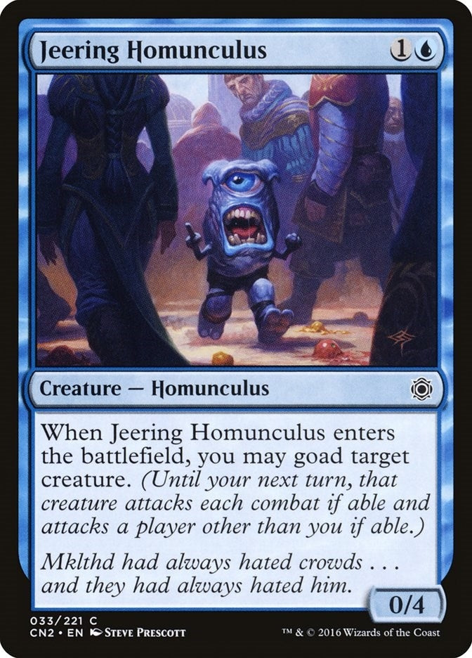 Image for Jeering Homunculus (Conspiracy: Take the Crown) (33) - Magic: The Gathering