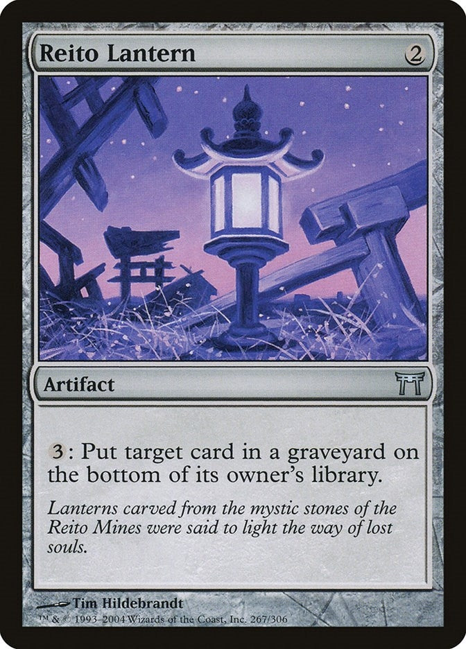 Image for Reito Lantern (Champions of Kamigawa) (267) - Magic: The Gathering