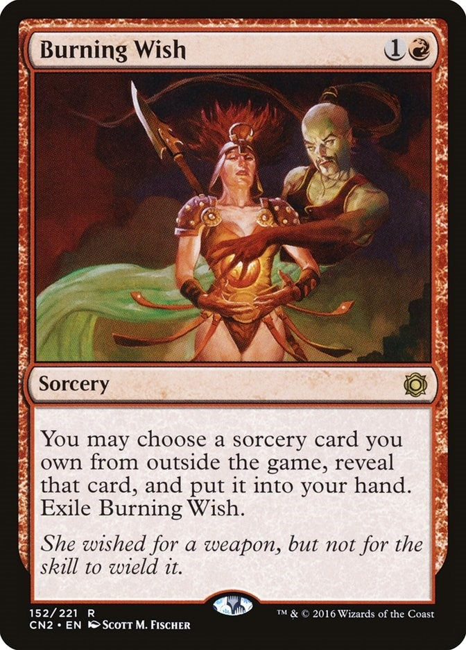 Image for Burning Wish (Conspiracy: Take the Crown) (152) - Magic: The Gathering