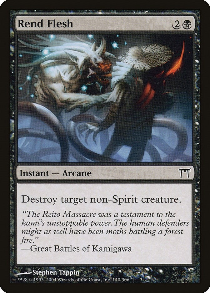 Image for Rend Flesh (Champions of Kamigawa) (140) - Magic: The Gathering