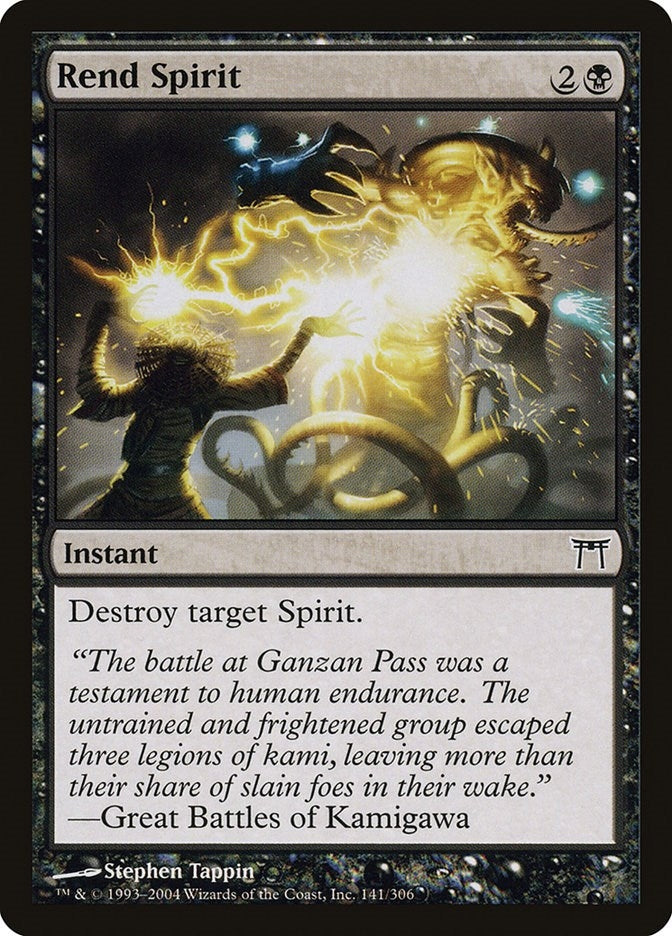 Image for Rend Spirit (Champions of Kamigawa) (141) - Magic: The Gathering