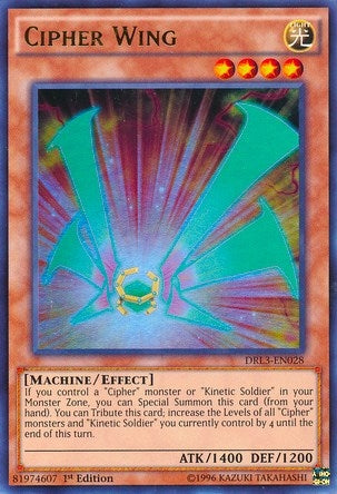 Image for Cipher Wing (Dragons of Legend: Unleashed) (DRL3-EN028) - YuGiOh