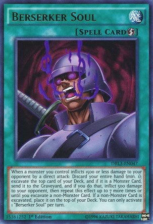 Image for Berserker Soul (Dragons of Legend: Unleashed) (DRL3-EN047) - YuGiOh