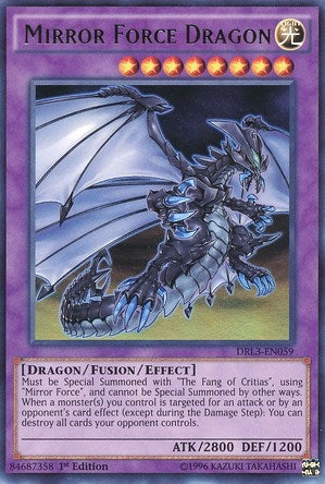 Image for Mirror Force Dragon (Dragons of Legend: Unleashed) (DRL3-EN059) - YuGiOh