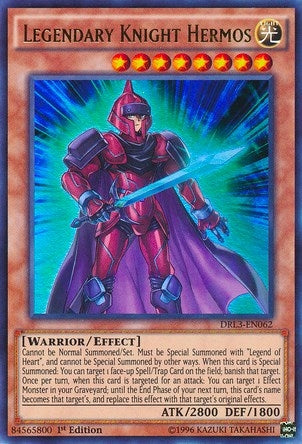 Image for Legendary Knight Hermos (Dragons of Legend: Unleashed) (DRL3-EN062) - YuGiOh