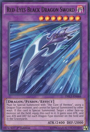 Image for Red-Eyes Black Dragon Sword (Dragons of Legend: Unleashed) (DRL3-EN066) - YuGiOh