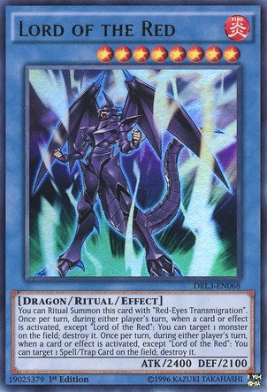 Image for Lord of the Red (Dragons of Legend: Unleashed) (DRL3-EN068) - YuGiOh