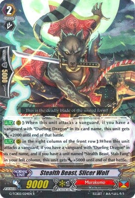 Image for Stealth Beast, Slicer Wolf (G-TCB02: The GENIUS STRATEGY) (G-TCB02/024EN) - Cardfight Vanguard