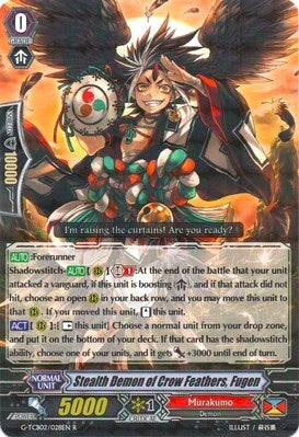 Image for Stealth Demon of Crow Feathers, Fugen (G-TCB02: The GENIUS STRATEGY) (G-TCB02/028EN) - Cardfight Vanguard