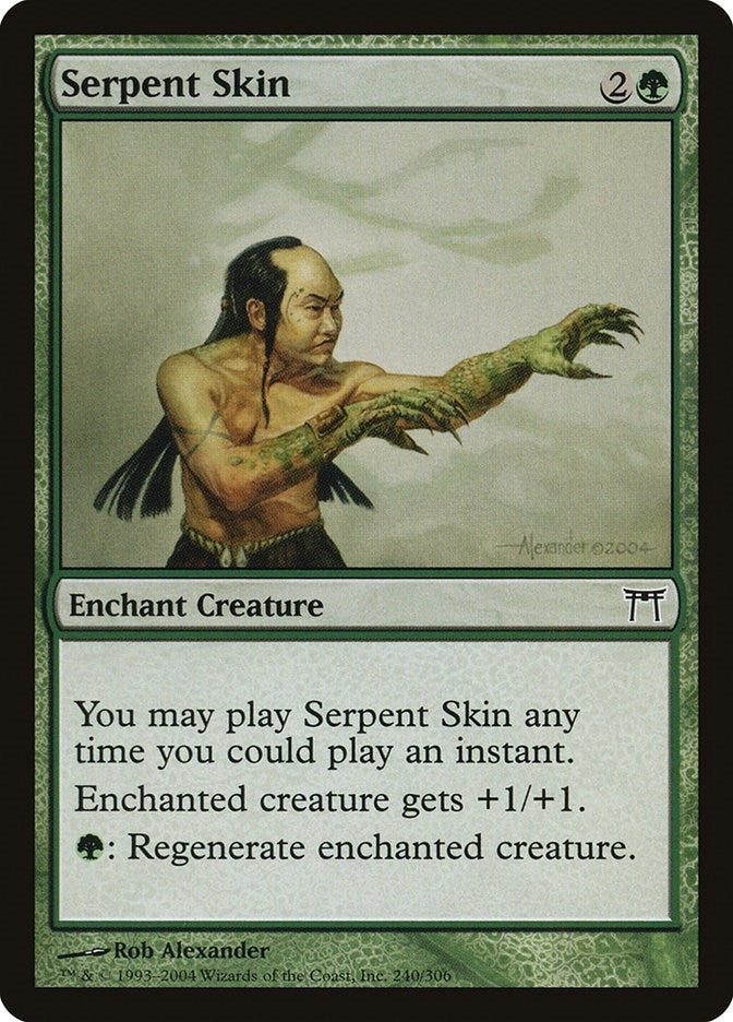 Image for Serpent Skin (Champions of Kamigawa) (240) - Magic: The Gathering